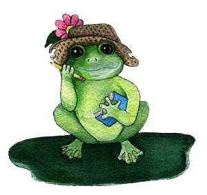 Frog Haven Lady Logo