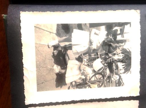 Easter egg hunt in the fifties