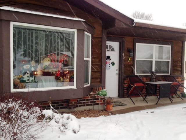 Christmas house decorations