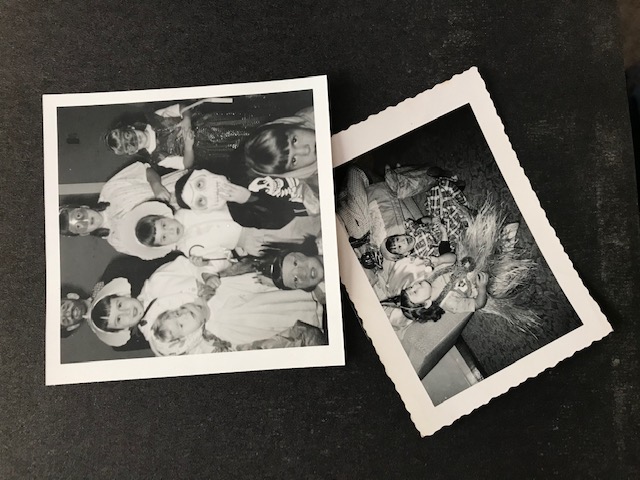 Halloween kids celebrating