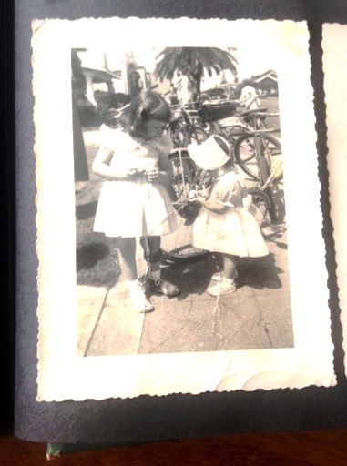 Easter egg hunt in the fifties